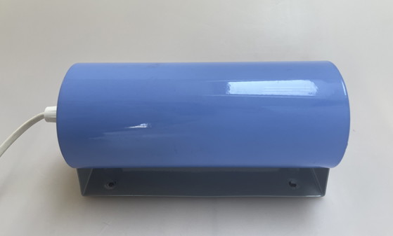 Image 1 of IKEA vintage blauwpaars/lila nachtlampje 