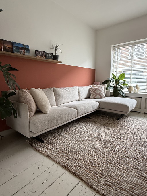 Studio Henk Modula 2,5-Sitzer Ecksofa – Teddyweiß