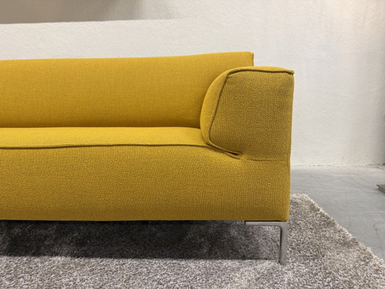 Image 1 of Canapé d'angle Design on Stock Bloq en tissu jaune 275x178