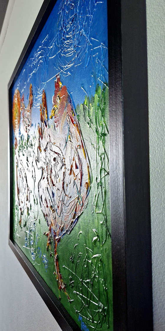 Image 1 of Manou Claire - Three Happy Chicken