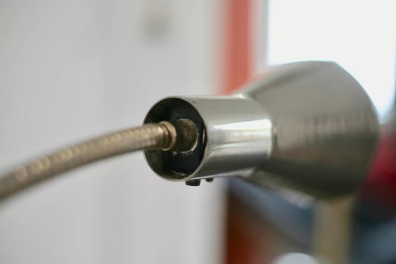 Image 1 of Stalen lamp uit de jaren 70