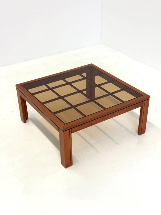 Image 1 of Tavolino italiano brutalista di Caccia alla Volpe per Linea Arredo