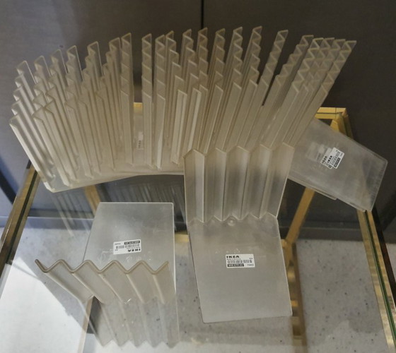 Image 1 of Rare lot: 22x IKEA "Bokis" bookends – Design M. & K. Hagberg (Vintage)