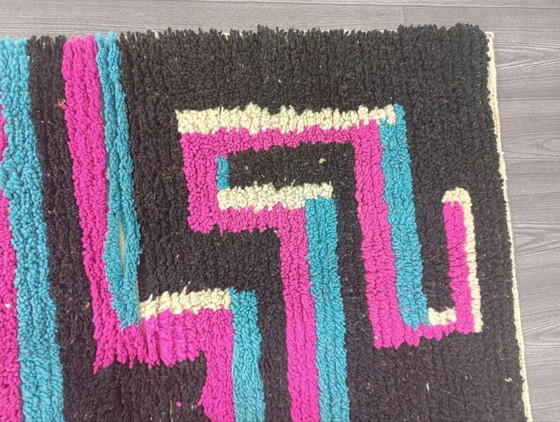 Image 1 of Handmade Moroccan pure wool rug, 150/250 cm
