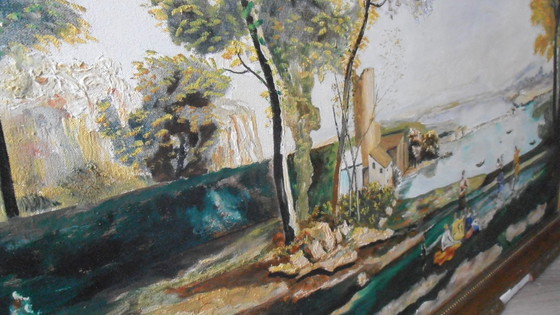 Image 1 of Jose de Almeida - Öl auf Leinwand - Landschaft - 1864/1945