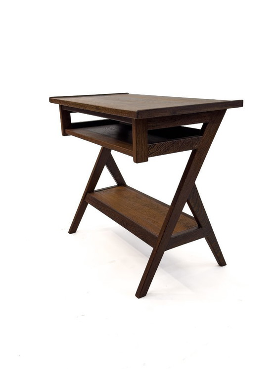 Wengéhouten bijzettafel uit het midden van de vorige eeuw – Wood (photo 9 of 16)