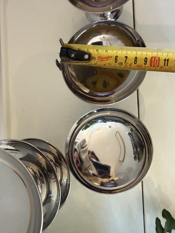 Image 1 of Set of 6 Chrome coupes