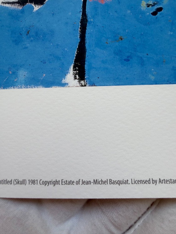 Image 1 of Jean Michel Basquist (1960-1988), Sin título (Calavera), 1981, Derechos de autor de Jean Michel Basquiat, Licencia de Artestar