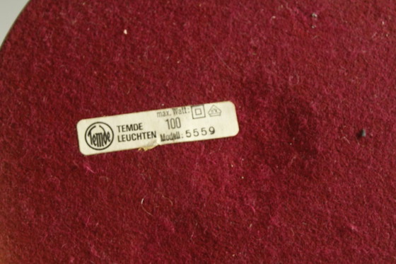 Image 1 of Lámpara de mesa grande Temde Leuchten, mod. 5559, años 1970