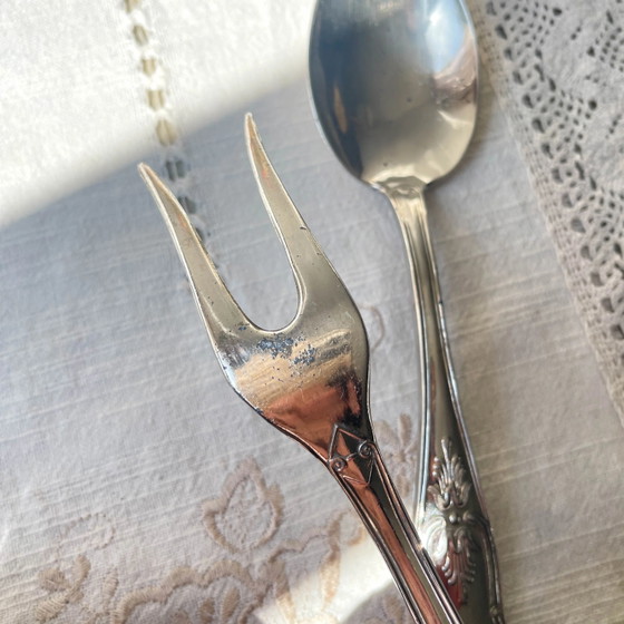 Utensili da portata vintage stile Rocaille – Accessori da tavola, Metal (photo 15 of 16)