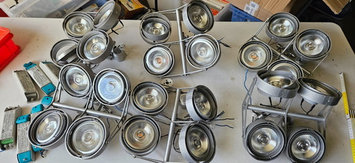 MODULAIRE : 6x 4 plafonniers (avec driver et lampe LED)
