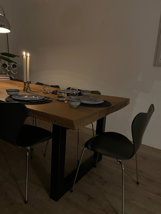 Image 1 of 6x Butterfly Chair Serie 7 Arno Jacobsen