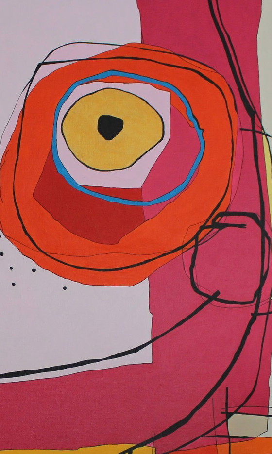 Image 1 of large painting 'between two lives'