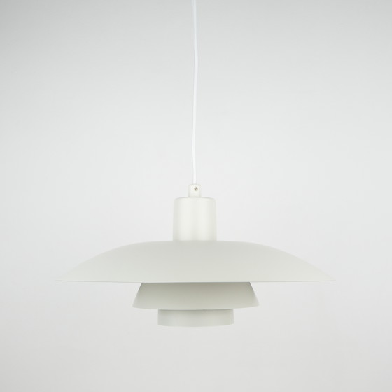 Image 1 of Pair of 2 Danish Vintage Pendant Lamps PH 4/3 by Poul Henningsen, Louis Poulsen, 1966