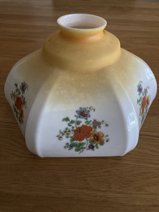 Vintage Opaline glass lampshade – plafondlampen