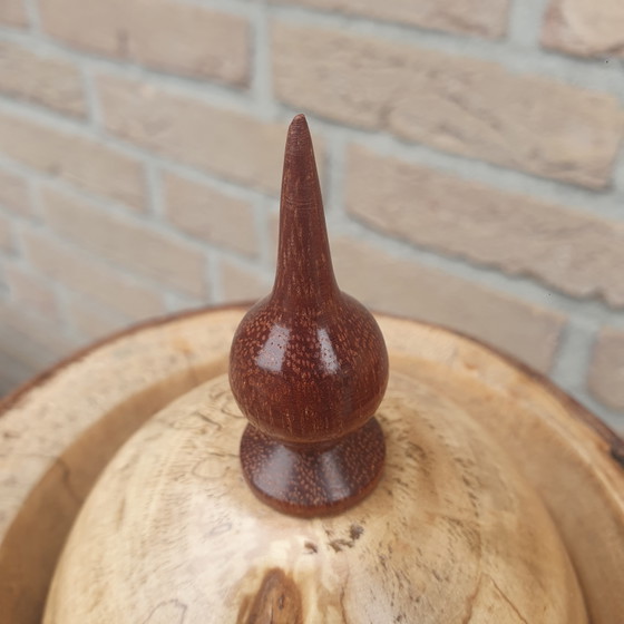 Set di 2 vasi in legno torniti a mano con bordo in corteccia (30 cm e 24 cm) – Oggetti decorativi, Wood (photo 8 of 14)