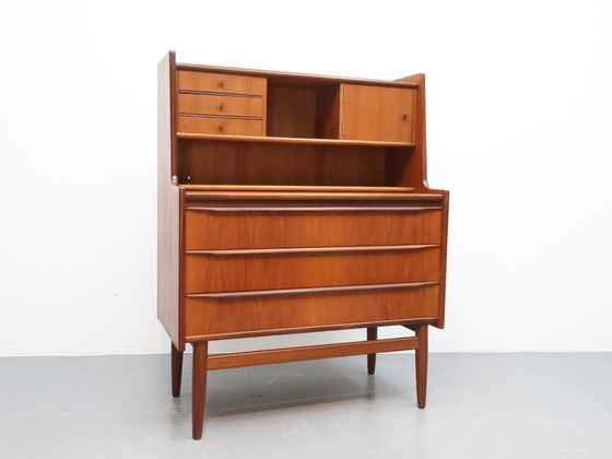 Image 1 of Deense Vintage Secretaire Teak