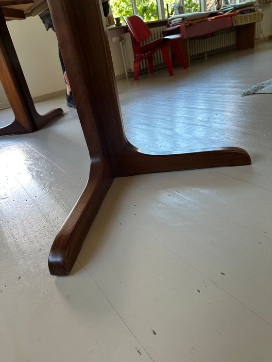 Image 1 of Table à manger à rallonge vintage danoise en bois de rose (Rosewood)