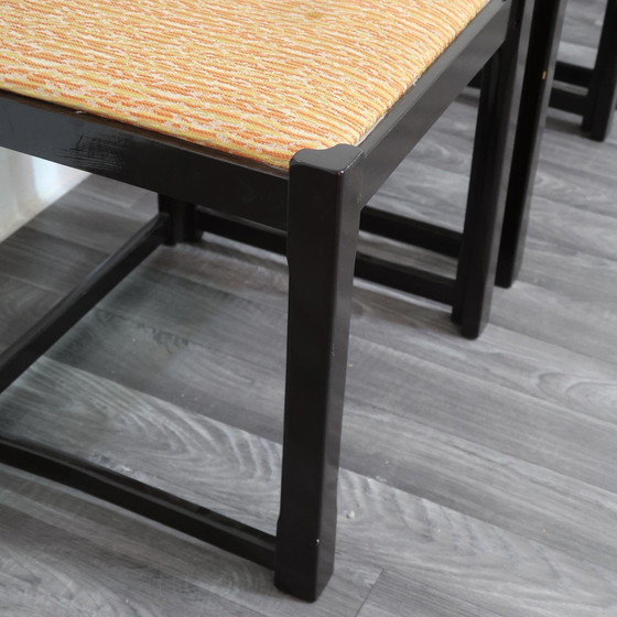 Image 1 of Dining Set 4 Chairs 70s Design Vintage Modern Antiques