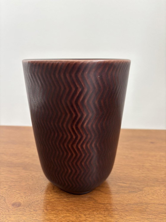 Vaso di Nils Thorsson per Royal Copenhagen, Danimarca, anni '60 – Vasi, Ceramica, Scandinavian (photo 3 of 11)