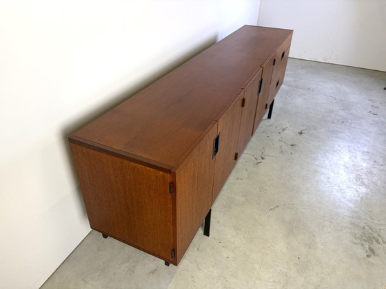 DU03 sideboard by Cees Braakman for Pastoe, Wood, Metal, Brown, Vintage (photo 10 of 12)