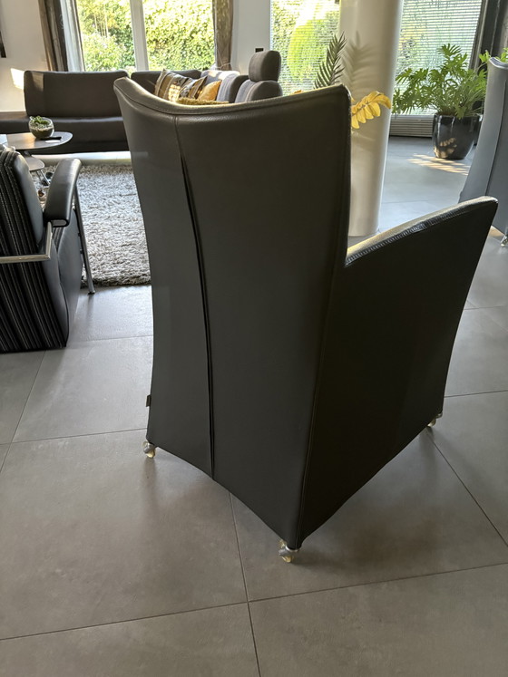 6 sedie da pranzo Jade di Bert Plantagie – Leather, Metal (photo 4 of 10)