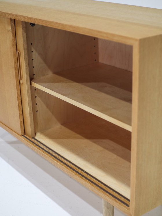 Credenze Carlo Jensen Hundevad rovere danese anni '60, Hundevad (Poul), Legno, Marrone, Mid Century Modern (foto 10 di 15)