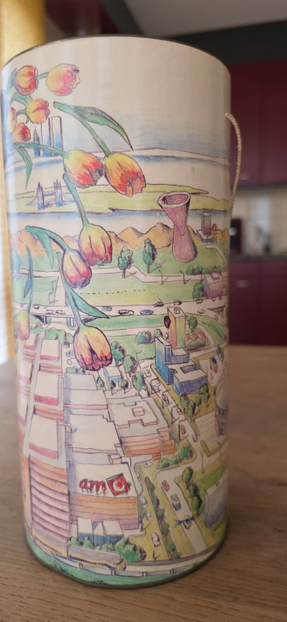 Image 1 of Paul Baars 'Vase2' (1997) – 100% COMPLETE with Original Technical Blueprint & AMC Map