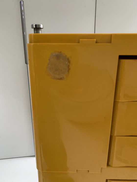 Image 1 of Boby Trolley Joe Colombo Giallo, Extra Alto