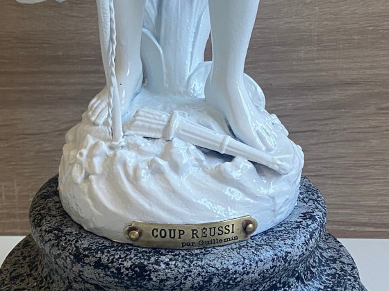 Image 1 of Sculpture Statue Figure en Régule Signée "Guillemin" 19éme Siècle Art Design