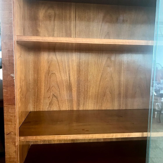 Image 1 of Armoire/vestiaire Art Déco - fabriquée en Allemagne dans les années 1930, rangement élégant pour vêtements longs