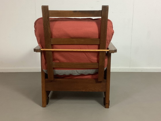 Image 1 of Amsterdamse School Fauteuil Reclining Easy Chair