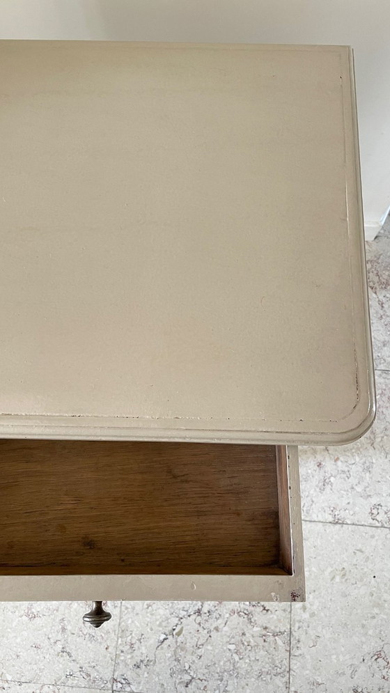 Image 1 of Comodino antico con 1 cassetto