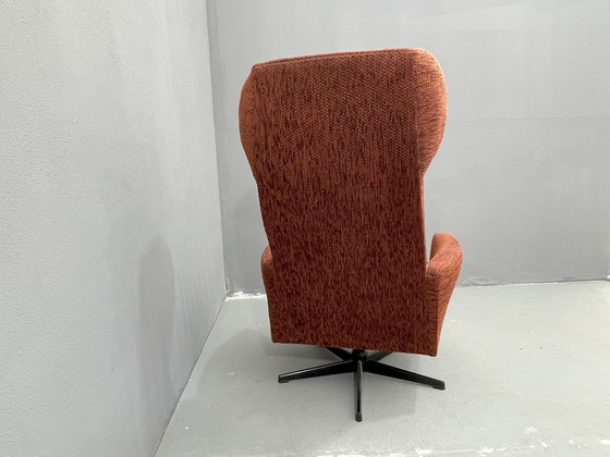 Image 1 of Eastern European Swivel Armchair from Drevotvar, Czechoslovakia, 1970s
