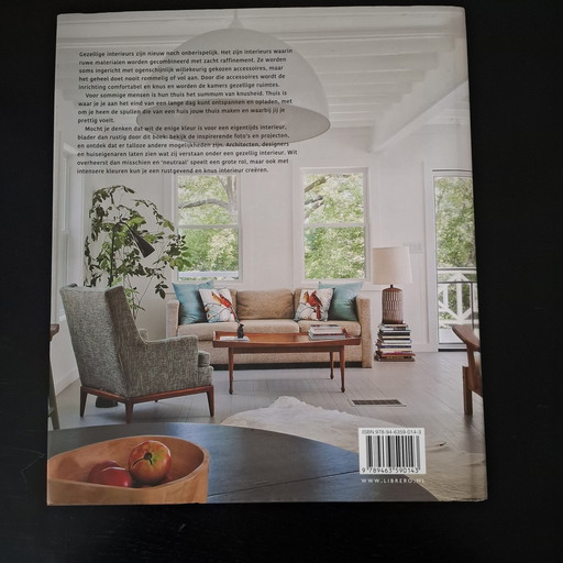 Livre d'intérieur Cozy Interiors, livre de table basse, design d'intérieur, stylisme d'intérieur