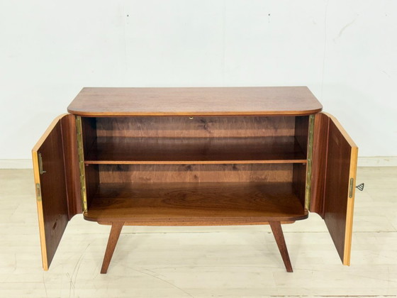 Image 1 of Commode/dressoir/vintage barkast uit het midden van de 20e eeuw – jaren 60