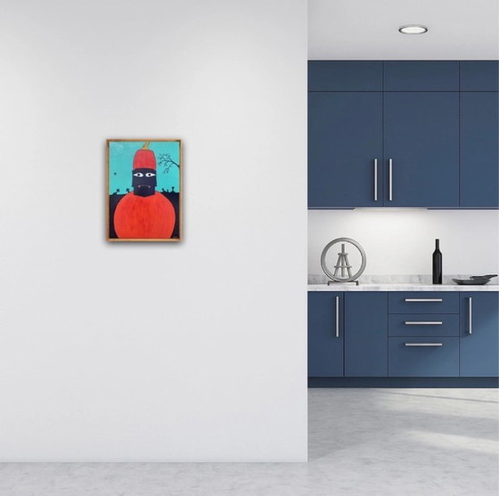 Image 1 of Cuadro con temática de Halloween 46x33cm