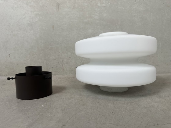 Image 1 of Vintage Philips plafondlamp - opaline