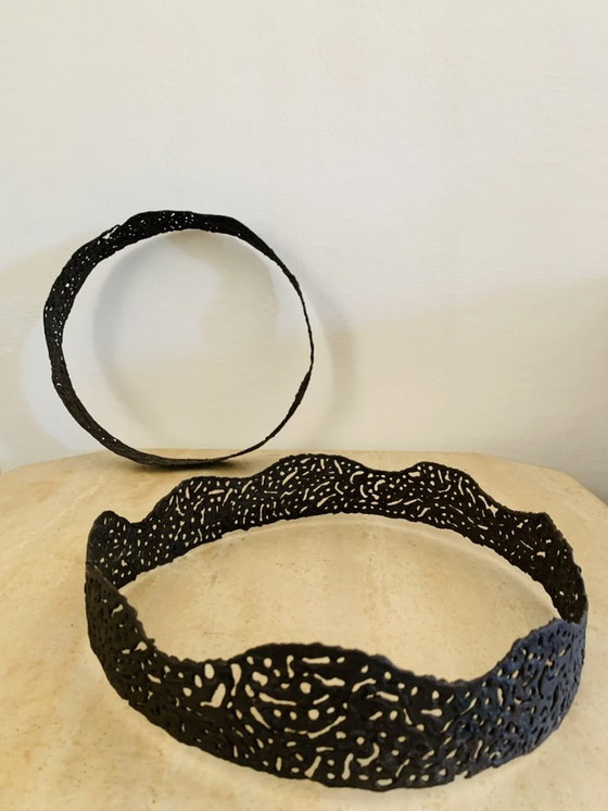 Image 1 of Sculture brutaliste americane di metà secolo di Irv Bramberg, anni '60-'70, set di 2