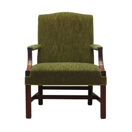 Fauteuil en acajou, Design danois, 1970S, Production : Danemark