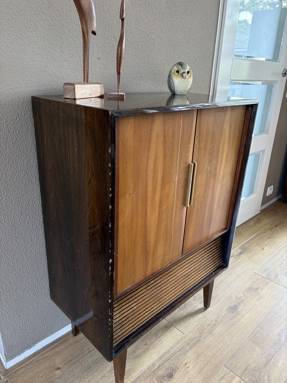 Image 1 of Vintage Philips TV Cabinet Lowboard Cabinet from the 60s