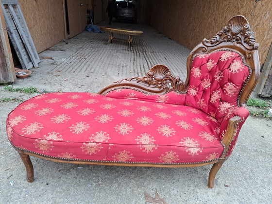 Image 1 of Divano letto rosso contemporaneo