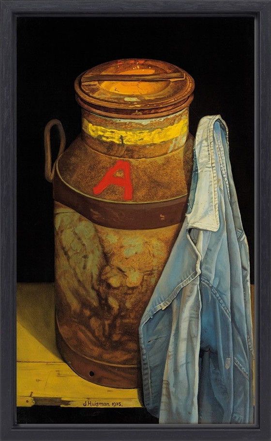 Image 1 of Jopie Huisman – Stillleben mit Milchkanne – in neuem Rahmen