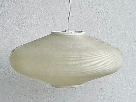 Image 1 of •  Lampada/sospensione tipo “Rotaflex”, per Atelier des Recherches Plastiques/A.R.P. (1954-1957) 