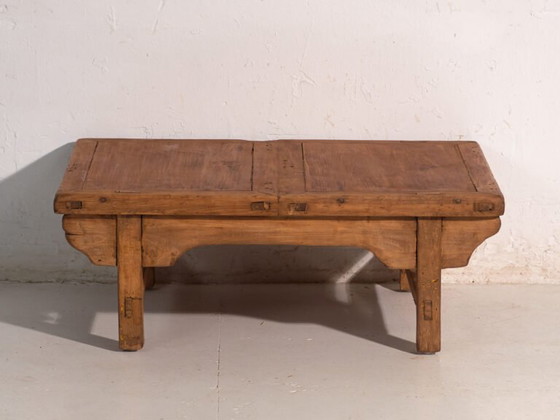 Tavolino basso antico in legno di pino – Cina, circa 1890 – Tavolini da caffè (photo 33 of 40)