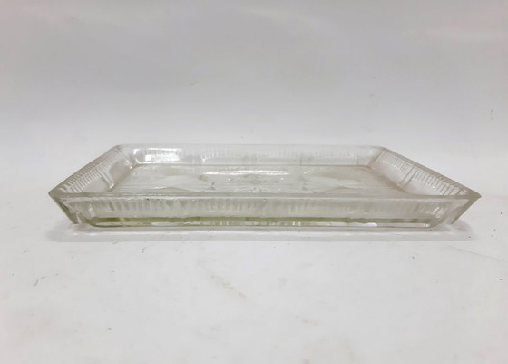 Image 1 of Bandeja para baratijas Anity, plato rectangular de vidrio