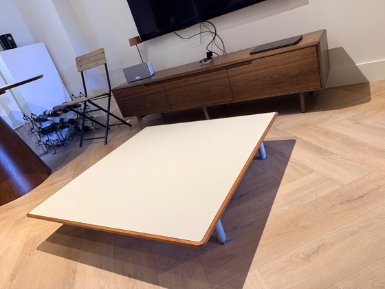 MET Coffee table by Piero Lissoni for Cassina, Italy, 90s – Wood, Aluminium (photo 5 of 5)