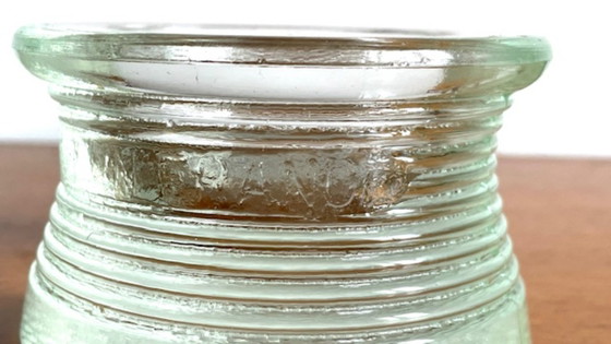 Image 1 of Vintage Glass Paperweight Trinket Tray