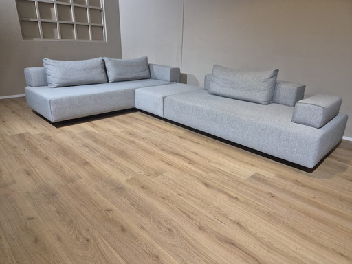 Eyye Cella - Corner sofa - Elements - Hocker -New condition-Gray