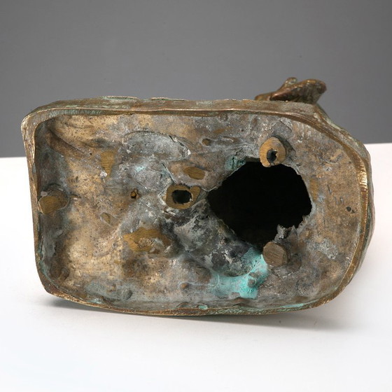 Image 1 of Bronze Dog by Paolo Petrovitch Troubetzkoy